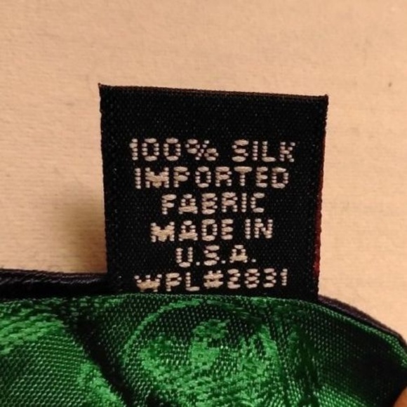 Tommy Hilfiger Men's Tie Striped Red Blue White - Picture 6 of 6